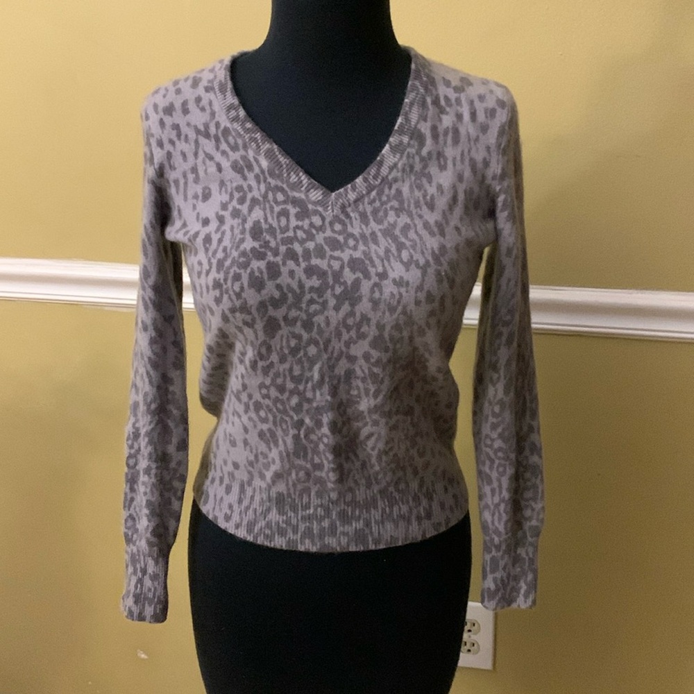 Equipment femme cashmere long sleeve shirt